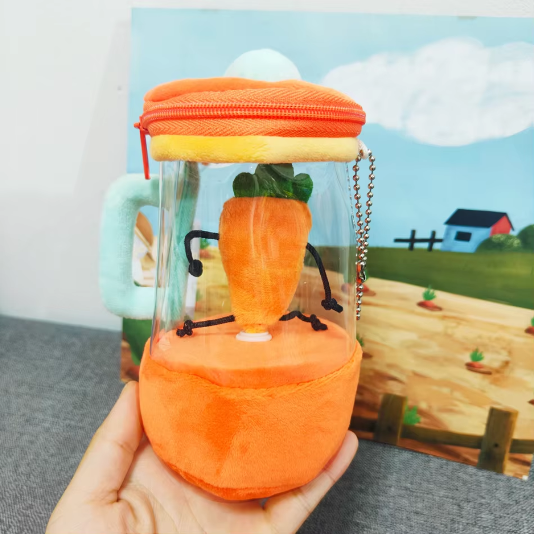 Brinquedo Cenoura Giratória para Gatos
